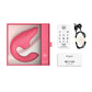 Vibrador Conejo de Aire Placer Blend Womanizer - Rosa Vibrante
