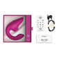 Vibrador de conejo Womanizer Blend Pleasure Air - Rosa vibrante