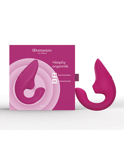 Vibrador de conejo Womanizer Blend Pleasure Air - Rosa vibrante