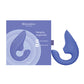 Vibromasseur Rabbit à air pulsé Womanizer Blend Pleasure - Bleu vif