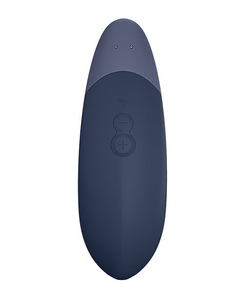Vibrador Clitoriano Silencioso Womanizer Vibe - Azul Oscuro
