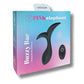 Vibrador recargable Pink Elephant Buzzy Bae con control remoto - Negro
