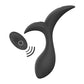 Vibrador recargable Pink Elephant Buzzy Bae con control remoto - Negro