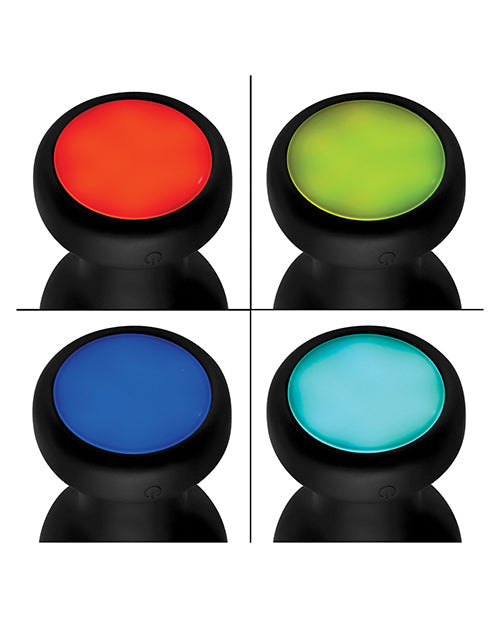 Booty Sparks Plug vibrant en silicone à LED - Petit