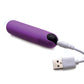 ¡Bang! Bala Vibradora con Control Remoto - Morado