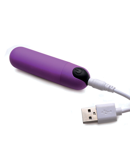 ¡Bang! Bala Vibradora con Control Remoto - Morado