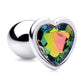 Booty Sparks Prisme Arc-en-ciel Coeur Plug Anal - Petit