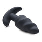 Bang ! Plug anal vibrant 21 vitesses avec télécommande – Noir