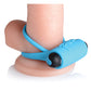 Anillo Vibrador para Pene y Bala con Control Remoto – Azul