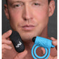Anillo Vibrador para Pene y Bala con Control Remoto – Azul