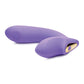 Inmi 10x G-Tap Vibrador de Silicona G-Spot con Golpeteo - Morado