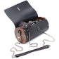 Conjunto Bondage Kinky Clutch de la serie Master en negro con estuche de transporte