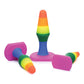 Frisky Rainbow Juego de Entrenadores Anales de Silicona