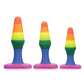 Frisky Rainbow Juego de Entrenadores Anales de Silicona