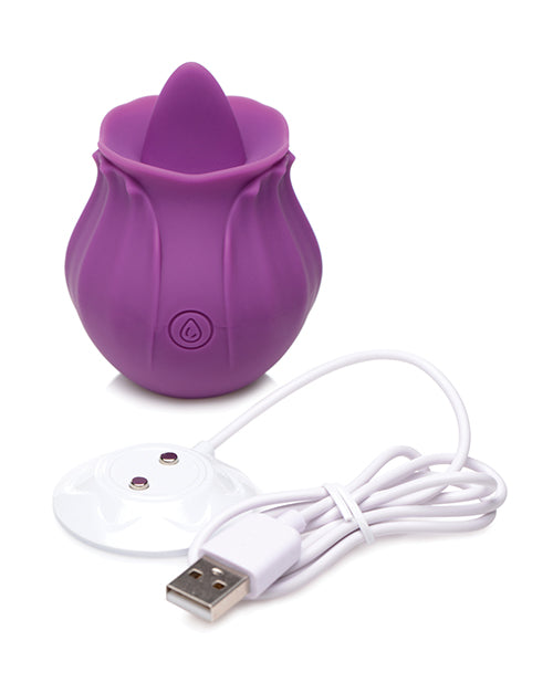 Inmi Bloomgasm Estimulador de Lamido Violeta Salvaje 10X - Morado