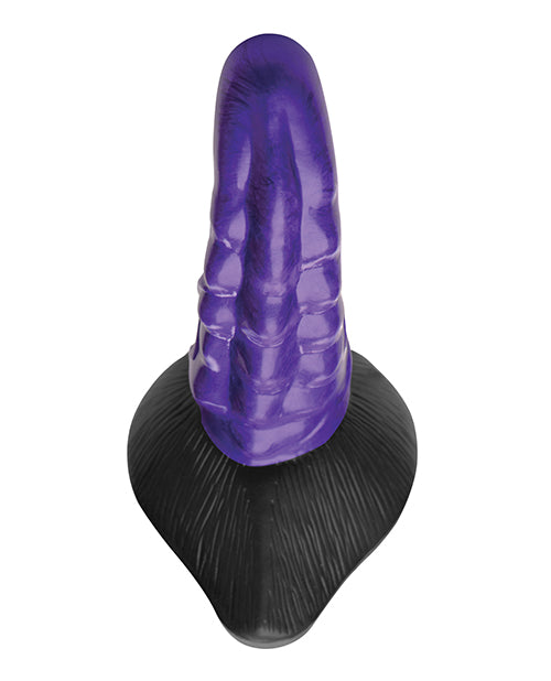 Gode de Créature Géant | Dildo en Silicone Nervuré Grand Modèle Orion Invader | Ventouse pour Godemichet