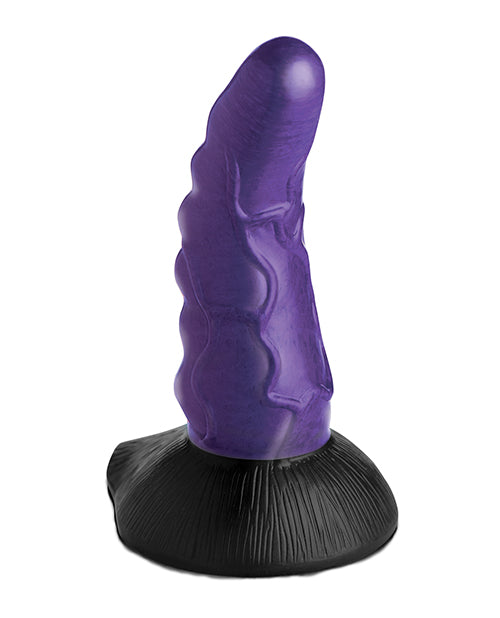 Gode de Créature Géant | Dildo en Silicone Nervuré Grand Modèle Orion Invader | Ventouse pour Godemichet