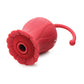 Vibrador con textura de rosa y succión Inmi Bloomgasm Royalty