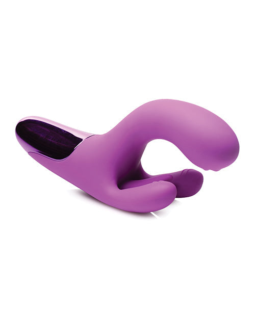 Vibrador de punto G Bang 10X | Vibrador de triple conejo | Vibrador de clítoris morado de 3 velocidades | Mejor vibrador para mujeres