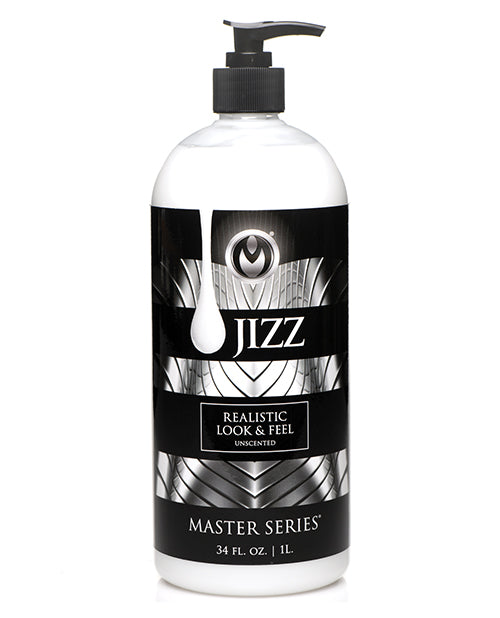 Lubrifiant Corporel à Base d'Eau Inodore Master Series Jizz - 34oz