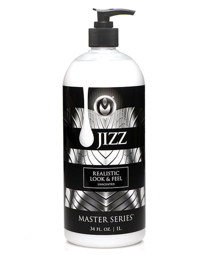 Lubrifiant Corporel à Base d'Eau Inodore Master Series Jizz - 34oz