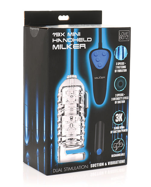 Milker Mini Tire-lait Manuel - Noir