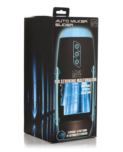 Masturbateur Milker Auto Milker Slider Stroking - Noir