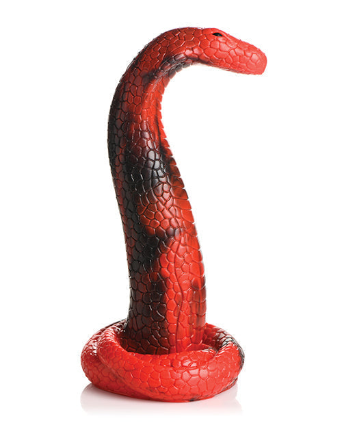 Gode réaliste créature | Gros gode en silicone King Cobra | Gode à ventouse