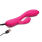 Bang! Lapin vibrant souple en silicone 10X - Rose