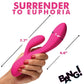 Bang! Lapin vibrant souple en silicone 10X - Rose