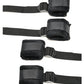 Sistema de Sujeción para Cama Bedroom Bliss Lover - Negro