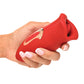 Shegasm Lickgasm Kiss + Tell Estimulador de Clítoris de Silicona para Besos y Vibración - Rojo