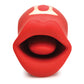 Shegasm Lickgasm Kiss + Tell Estimulador de Clítoris de Silicona para Besos y Vibración - Rojo