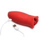 Shegasm Lickgasm Kiss + Tell Estimulador de Clítoris de Silicona para Besos y Vibración - Rojo