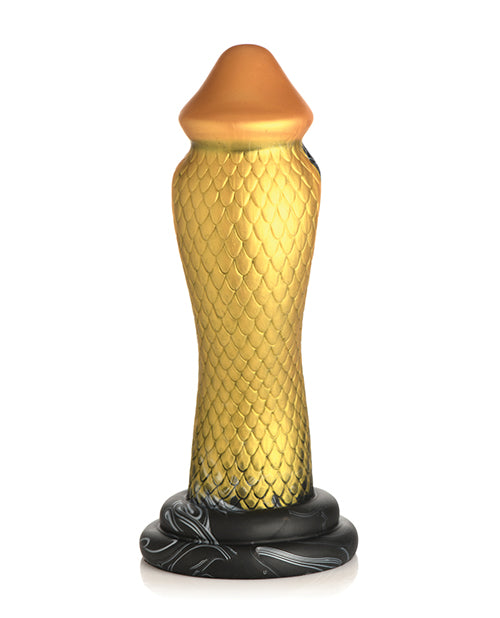 Gode réaliste Creature Cocks | Gros gode Golden Mamba | Gode à ventouse