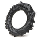 Anillo para pene de silicona Caiman Creature Cocks - Negro