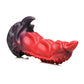 Dildo realista Criatura Verga | Dildo grande de silicona Escorpión | Dildo con ventosa rojo