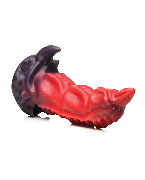 Dildo realista Criatura Verga | Dildo grande de silicona Escorpión | Dildo con ventosa rojo