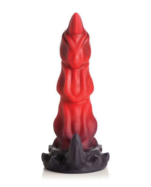 Dildo realista Criatura Verga | Dildo grande de silicona Escorpión | Dildo con ventosa rojo