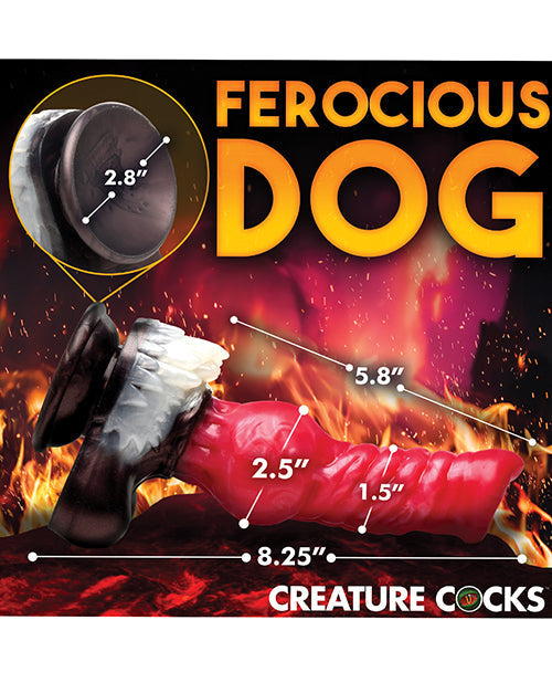 Gode réaliste Creature Cocks | Gode en silicone Cujo | Grand gode à ventouse