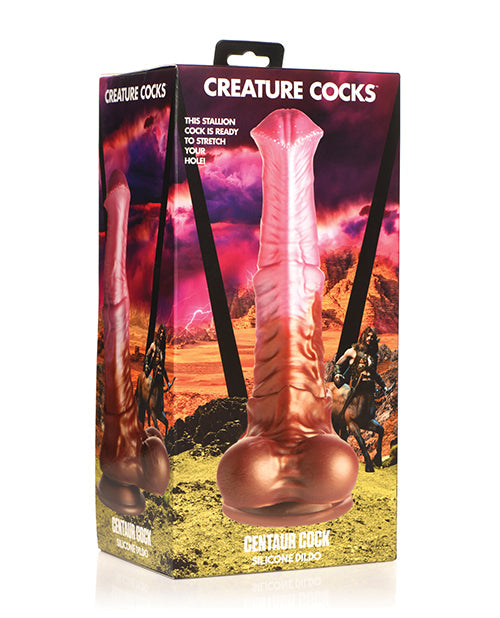 Gros gode Bête | Pénis réaliste en silicone Centaure | Gode à ventouse