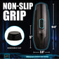 Masturbador Vibrador y de Empuje Milker Max - Negro