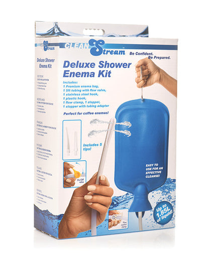 Kit de ducha enema de lujo Clean Stream Detox