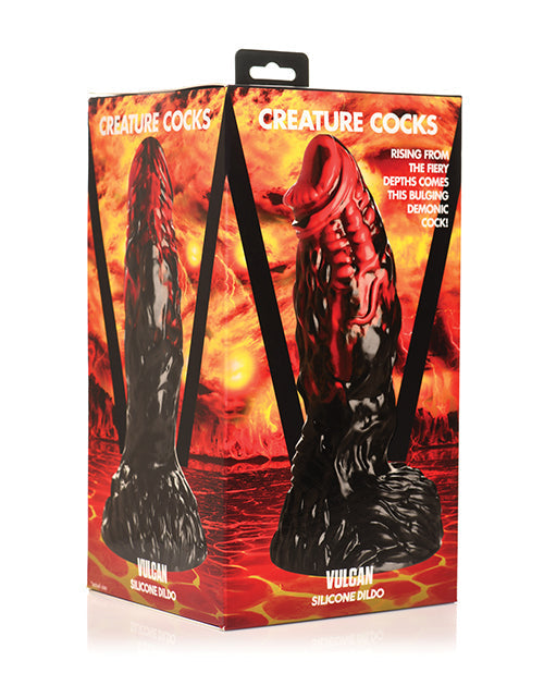 Pénis de Créature Grande Gode | Gros Gode en Silicone Vulcan | Gode Ventouse