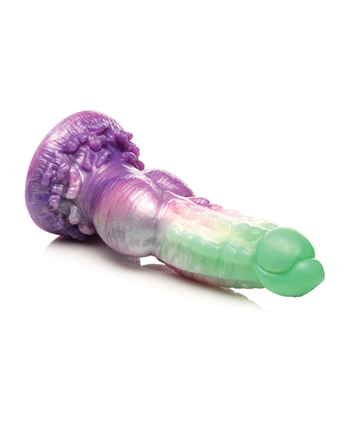 Créature Sexe Gros Godemichet | Godemichet Ventouse Silicone Aqua Phénix | Meilleur Godemichet