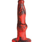Dildo de silicona vibratorio y de empuje "Hell-Wolf" de Creature Cocks