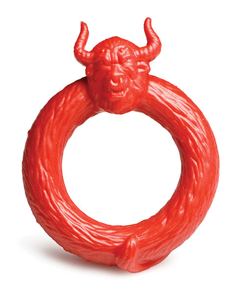 Anneau pénien en silicone Creature Cocks Beast Mode - Rouge