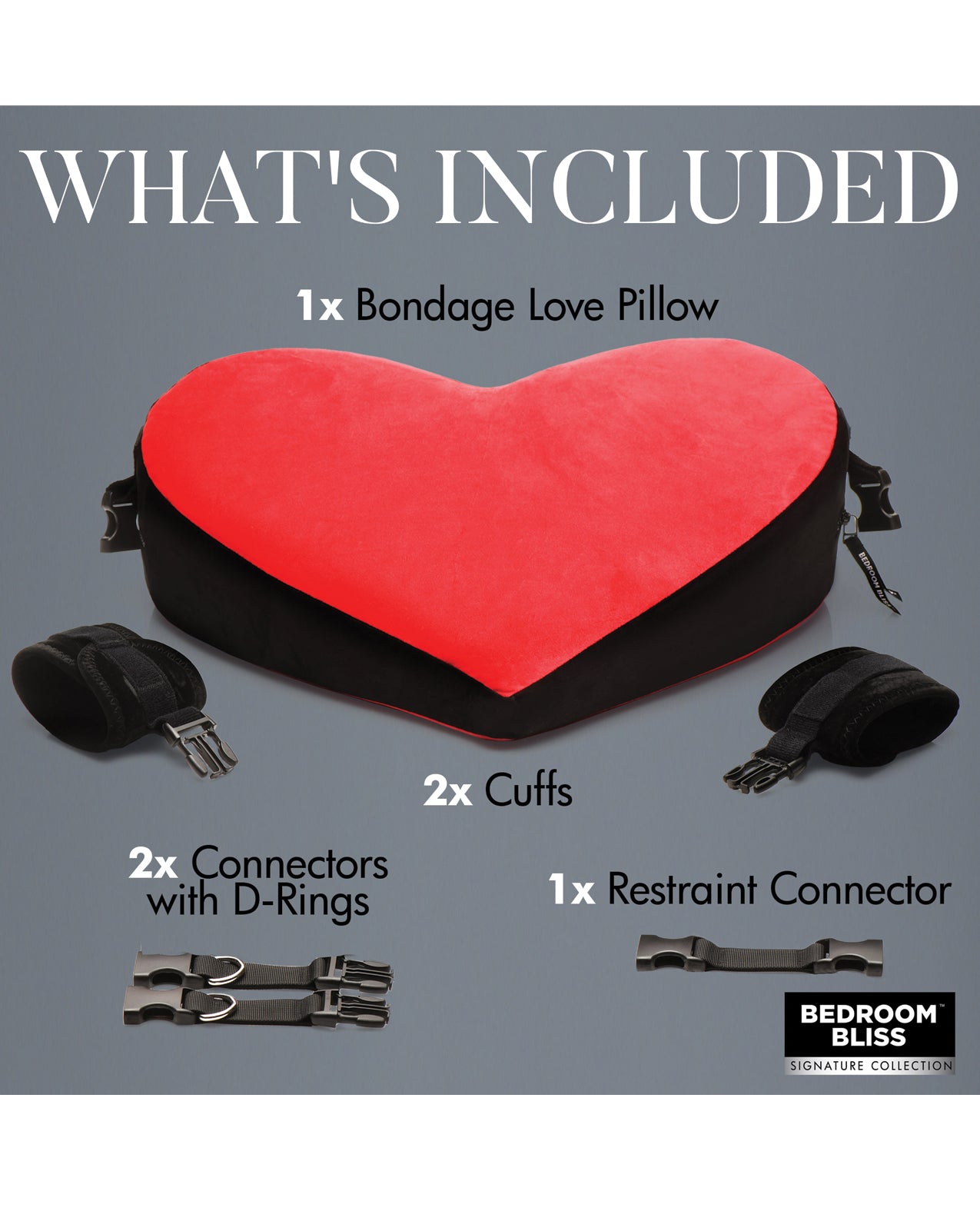 Almohada de amor erótica Bedroom Bliss