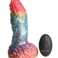 Pene de criatura Phoenix arcoíris vibrador con control remoto - Arcoíris