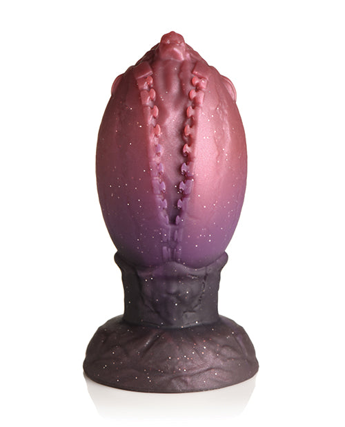 Huevo de silicona grande multicolor de Creature Cocks Dragon Hatch